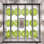 2025 Spider Farmer® 10’x5’X6.5′ Complete Grow Tent Kit丨2 X Newest Version G8600 Full Spectrum LED Grow Light丨6” Clip Fan丨6” Ventilation System | APP Control via Bluetooth & Wi-Fi for Automated Lighting, Ventilation & Circulation - Image 5
