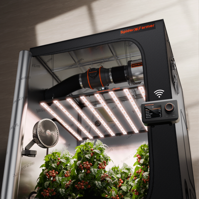 2025 Smart Grow Tent Kit | G1000W Full Spectrum LED | 6″ Ventilation System | 6” Clip Fan | 5’x5’x6.5′ Grow Tent | APP Control via Bluetooth & Wi-Fi for Automated Lighting, Ventilation & Circulation - Image 1