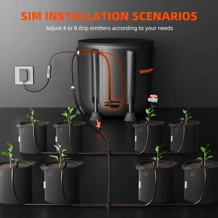 [Sale] 2025 Smart Grow Tent Kit | G8600 800W Full Spectrum LED | 6″ Ventilation System | 6” Clip Fan | 5’x5’x6.5′ Grow Tent | APP Control via Bluetooth & Wi-Fi for Automated Lighting, Ventilation & Circulation - Image 13