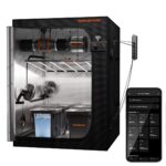 Spider Farmer Smart Hydroponic Grow Tent Kit | DWC System with G7000 730W LED, 2 Clip Fans, 4 7-Gallon Bucket Setup, GGS AC5 Power Strip, APP Control for Automated Lighting, Ventilation & Circulation, and Environmental Sensors