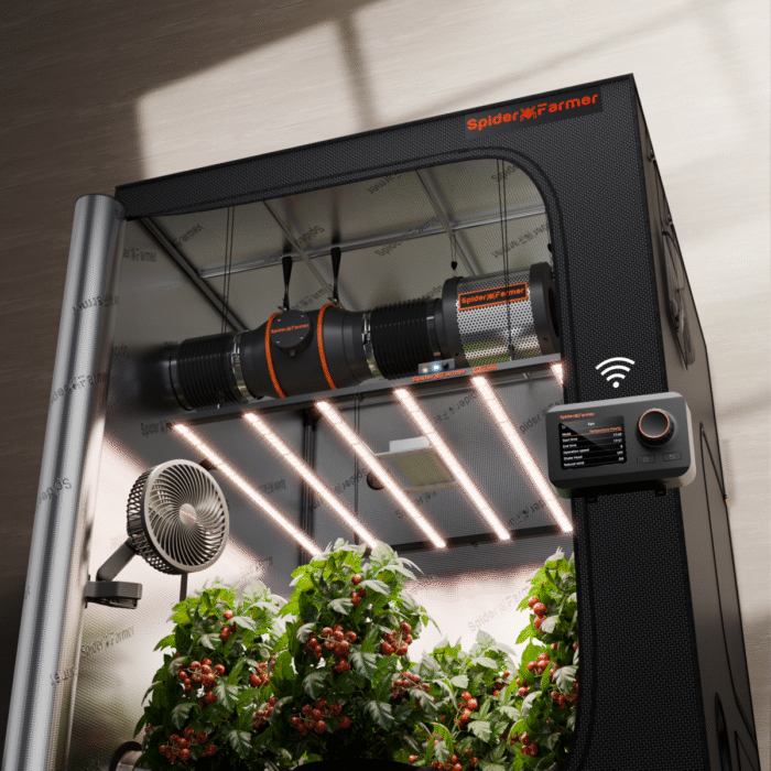 2025 Smart Grow Tent Kit | G7000 730W Full Spectrum LED | 6″ Ventilation System | 6” Clip Fan | 5’x5’x6.5′ Grow Tent | APP Control via Bluetooth & Wi-Fi for Automated Lighting, Ventilation & Circulation - Image 1
